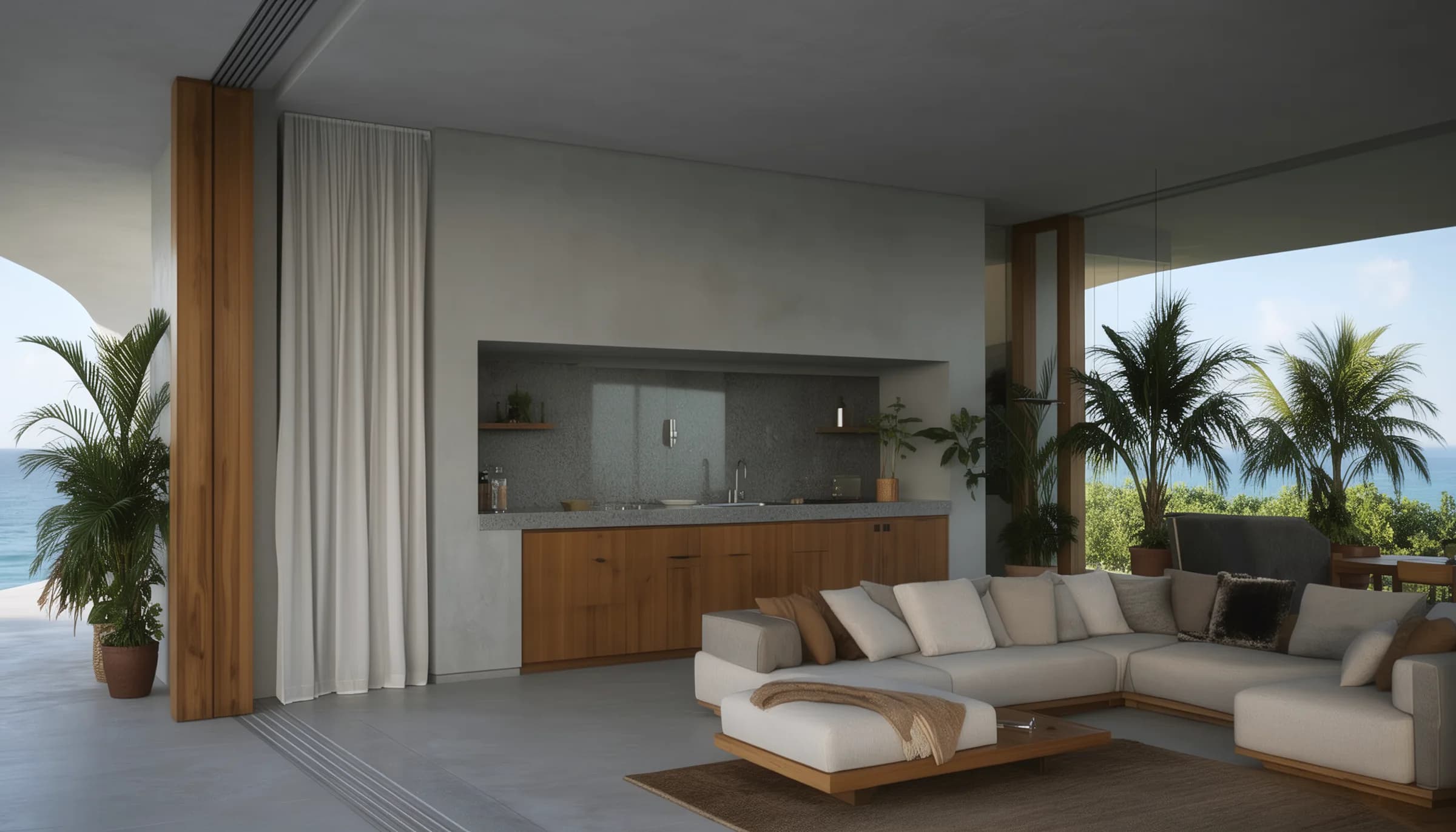 Villa Cenote — espacio habitable abierto
