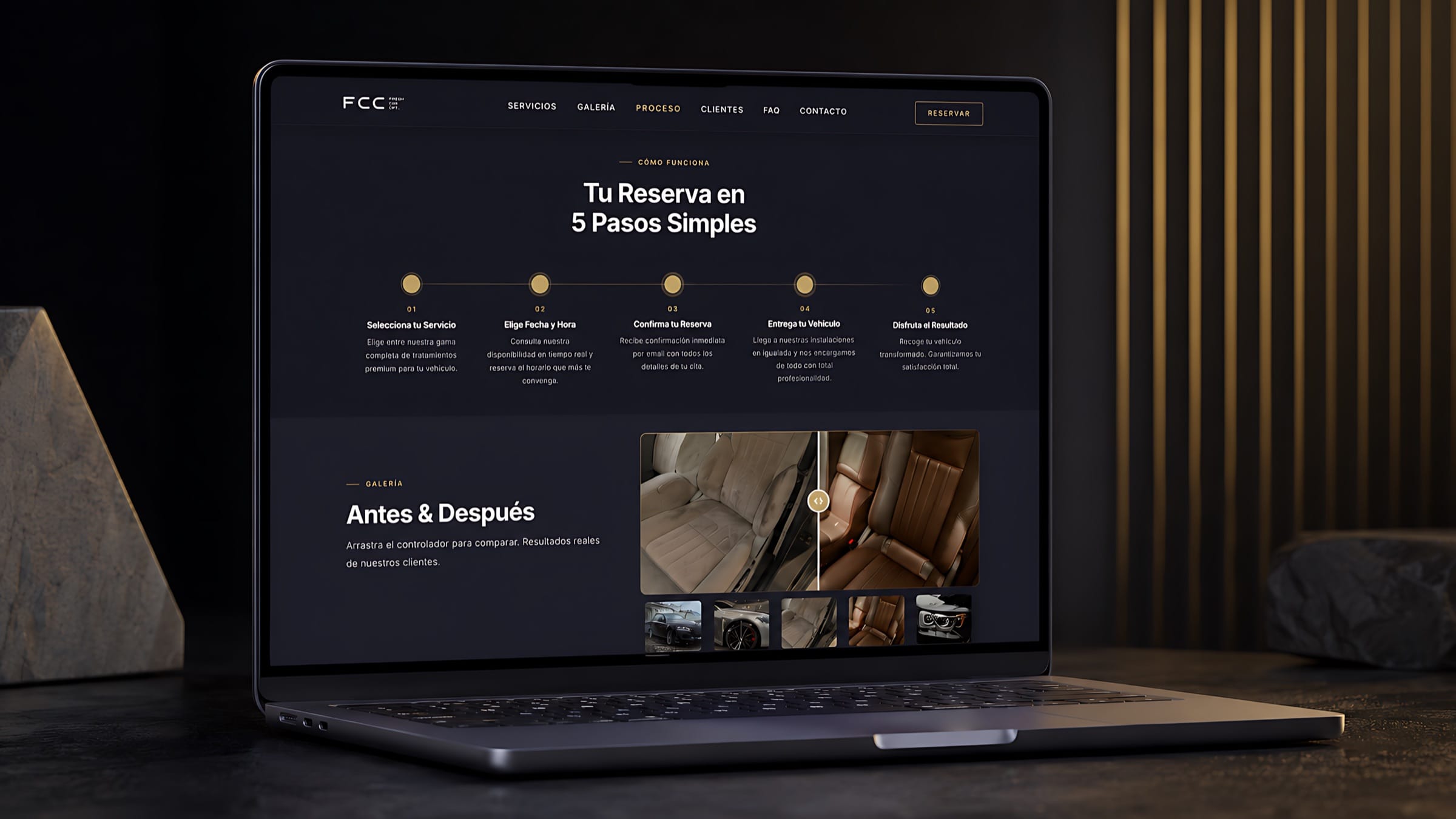 FCC — Fresh Car Cpt. · Web — imagen 1