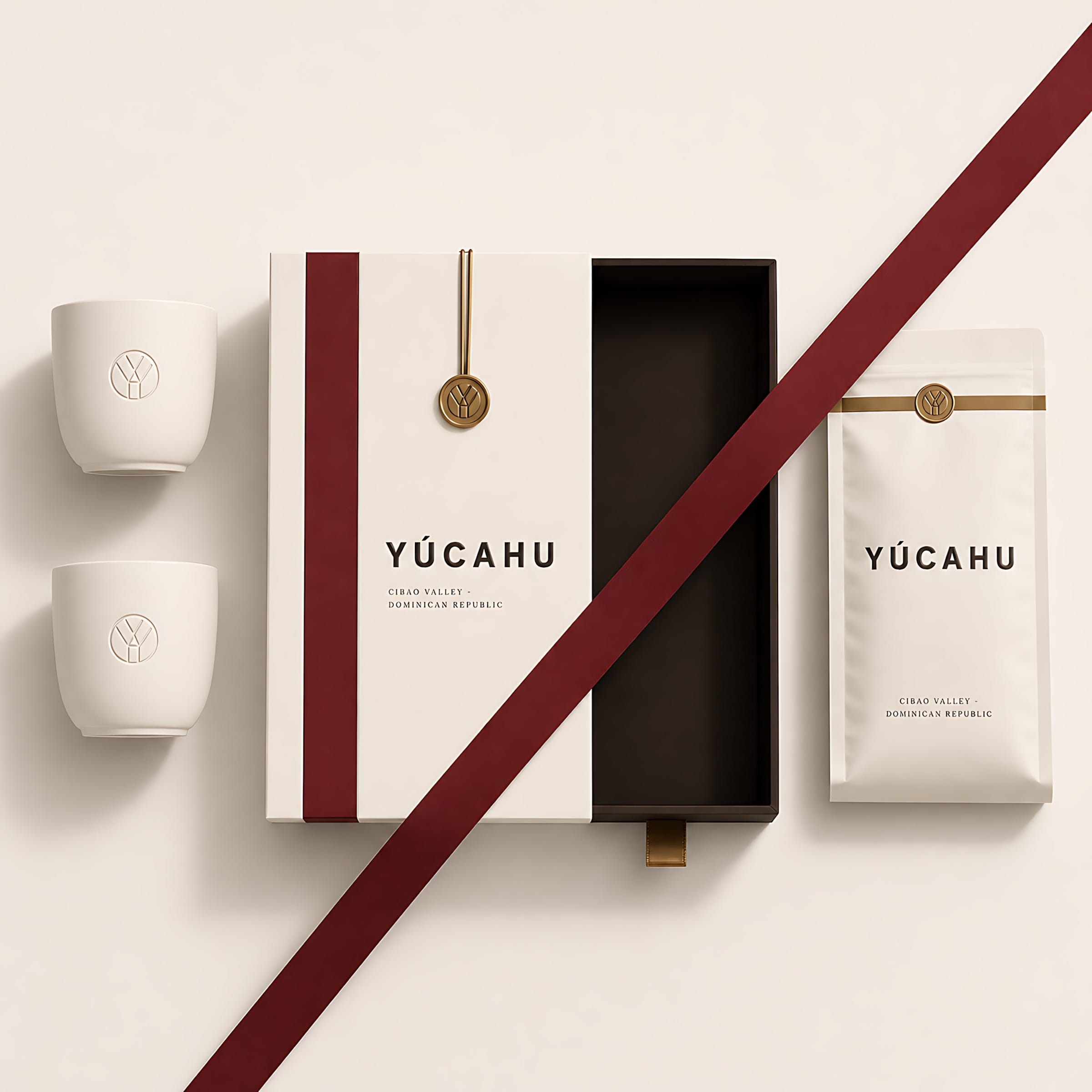 Yucahú · Packaging — hero