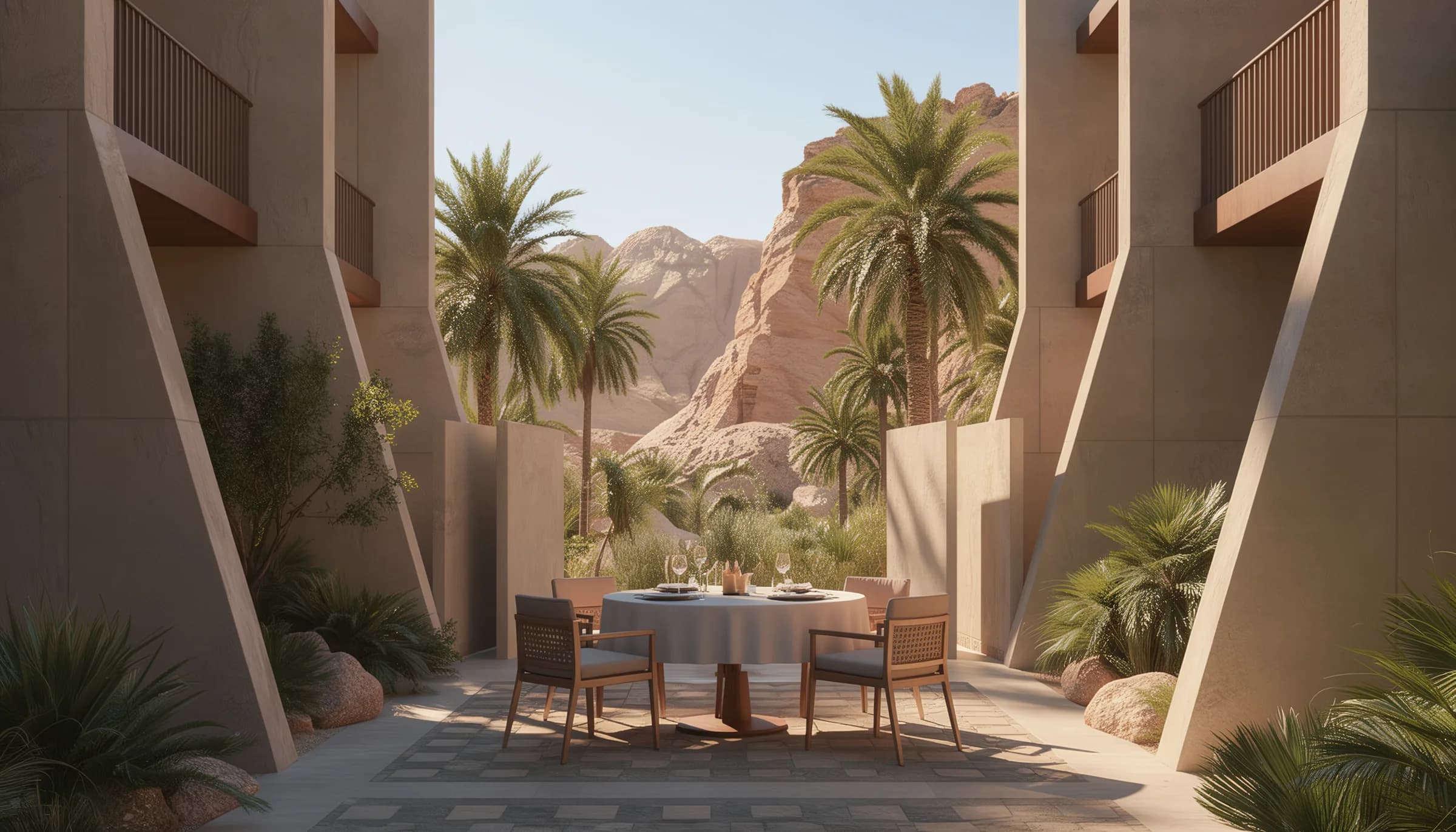 Resort Wadi — interior suite