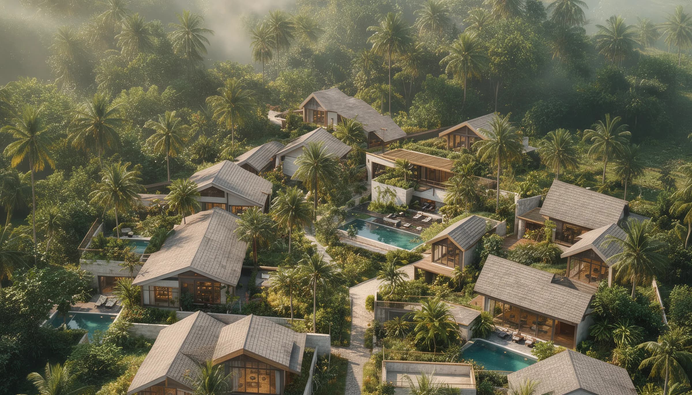 Selva Sancta — villas entre el dosel