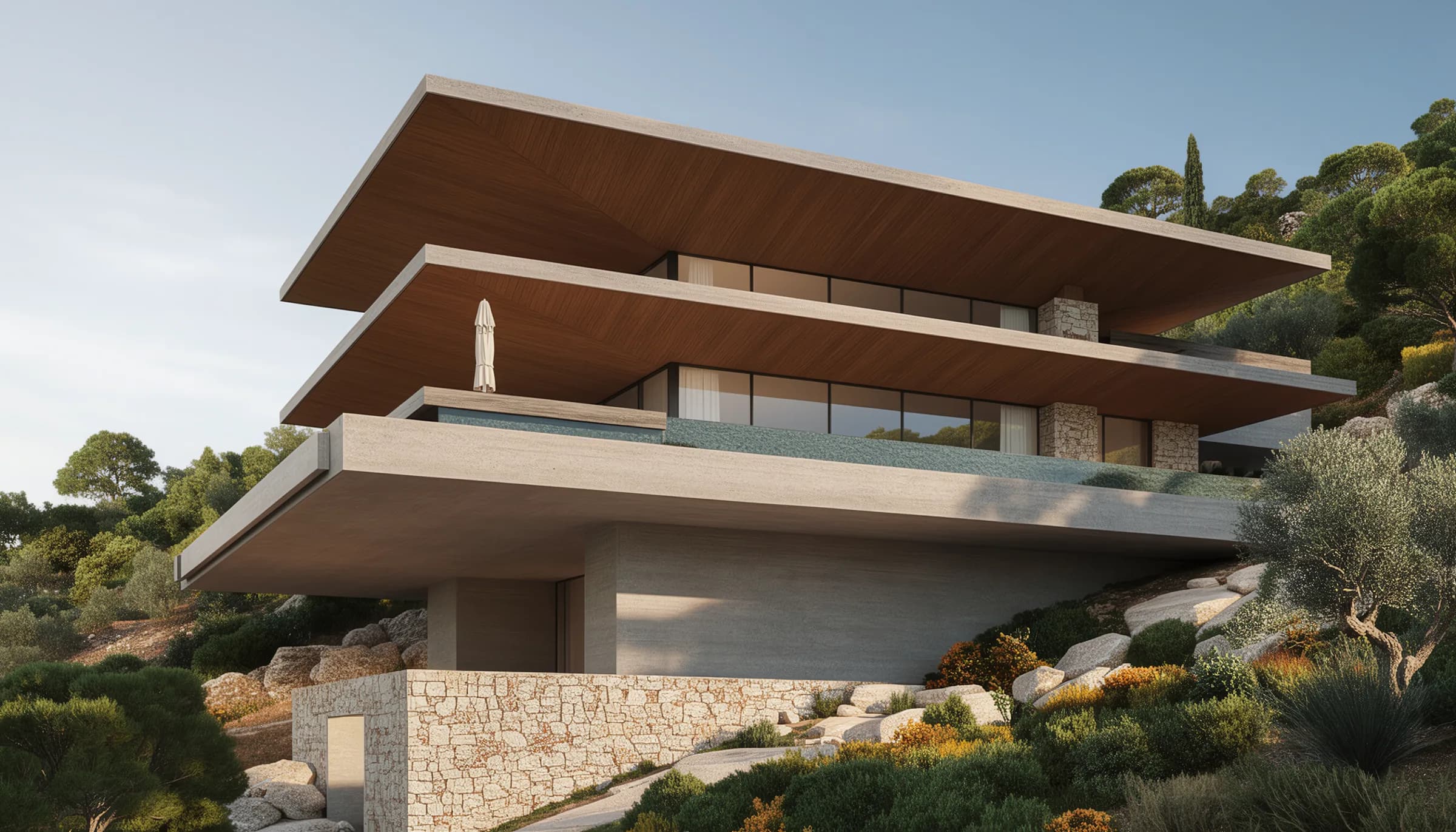 Villa Petra — vista panorámica